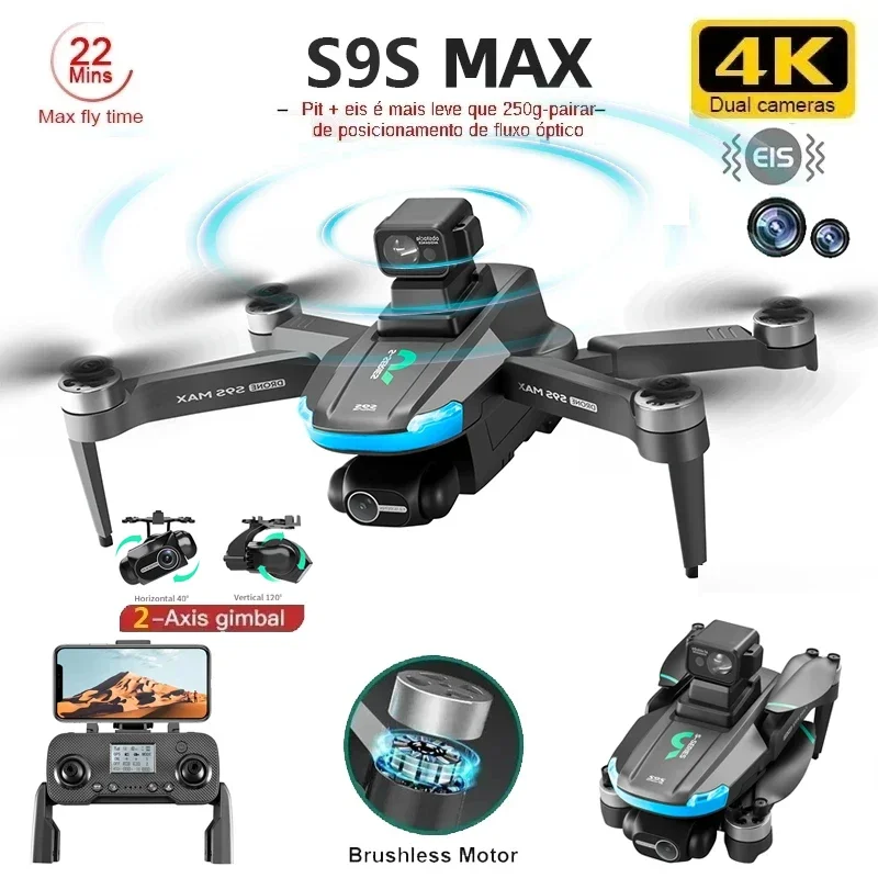 Drone Camera Night Vision - Nuevo S9S MAX MINI Drone 4K