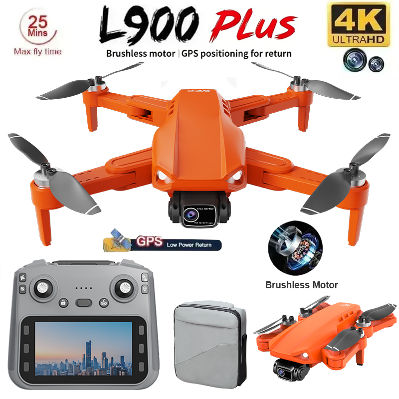 Drone Camera Lens - Dron L900 Plus 4K Profesional 5G
