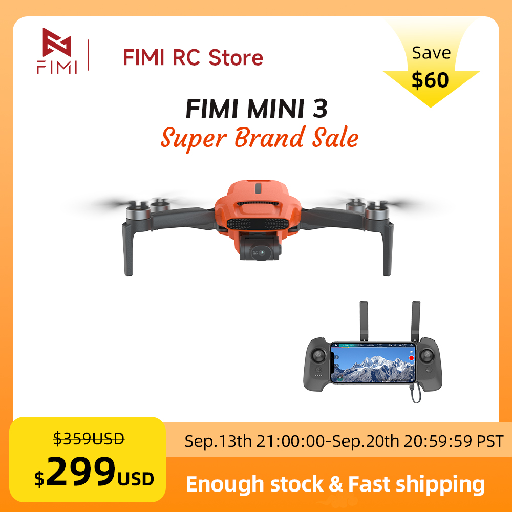 Drone Camera Night Vision - Dron con Cámara FIMI MINI 3,