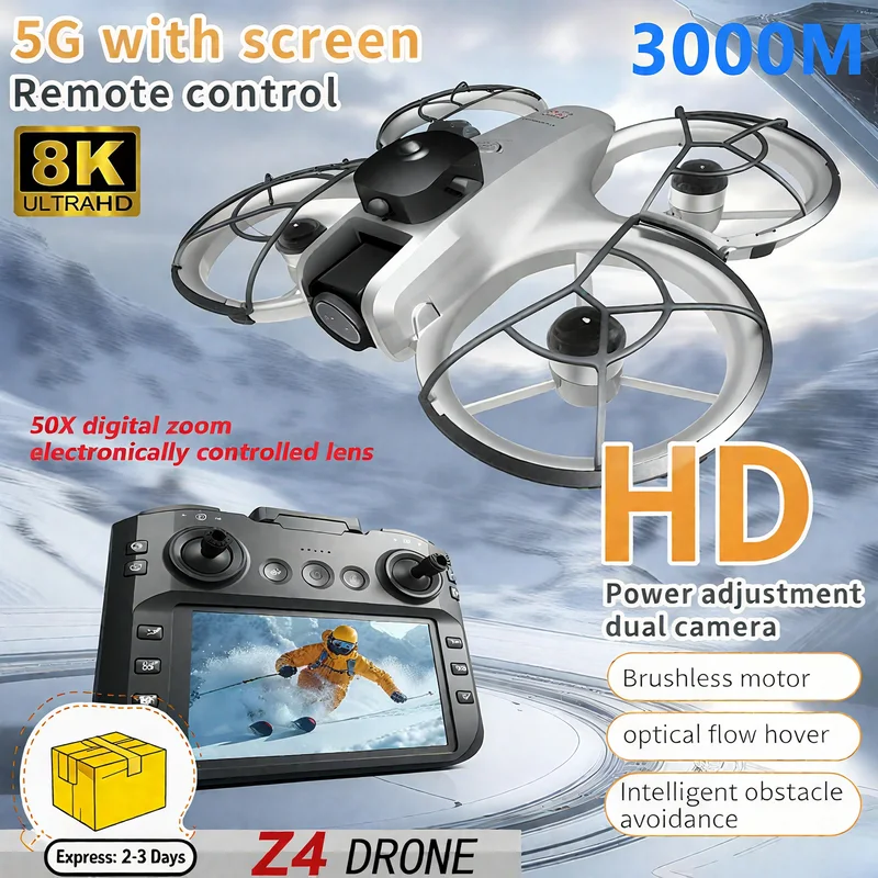 Nuevo Dron MINI Z4 4K Profesio - Drone Camera Lens reseña y precio