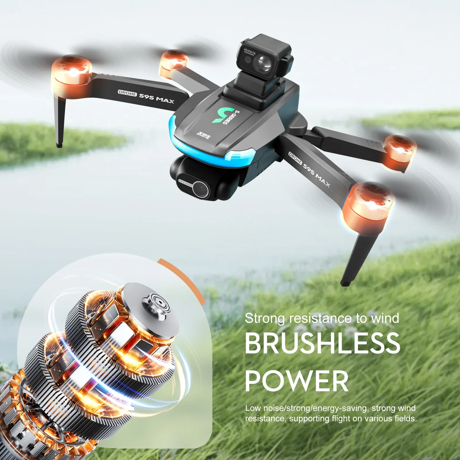 Nuevo S9S MAX MINI Drone 4K 2  - Drone Camera Night Vision reseña y precio