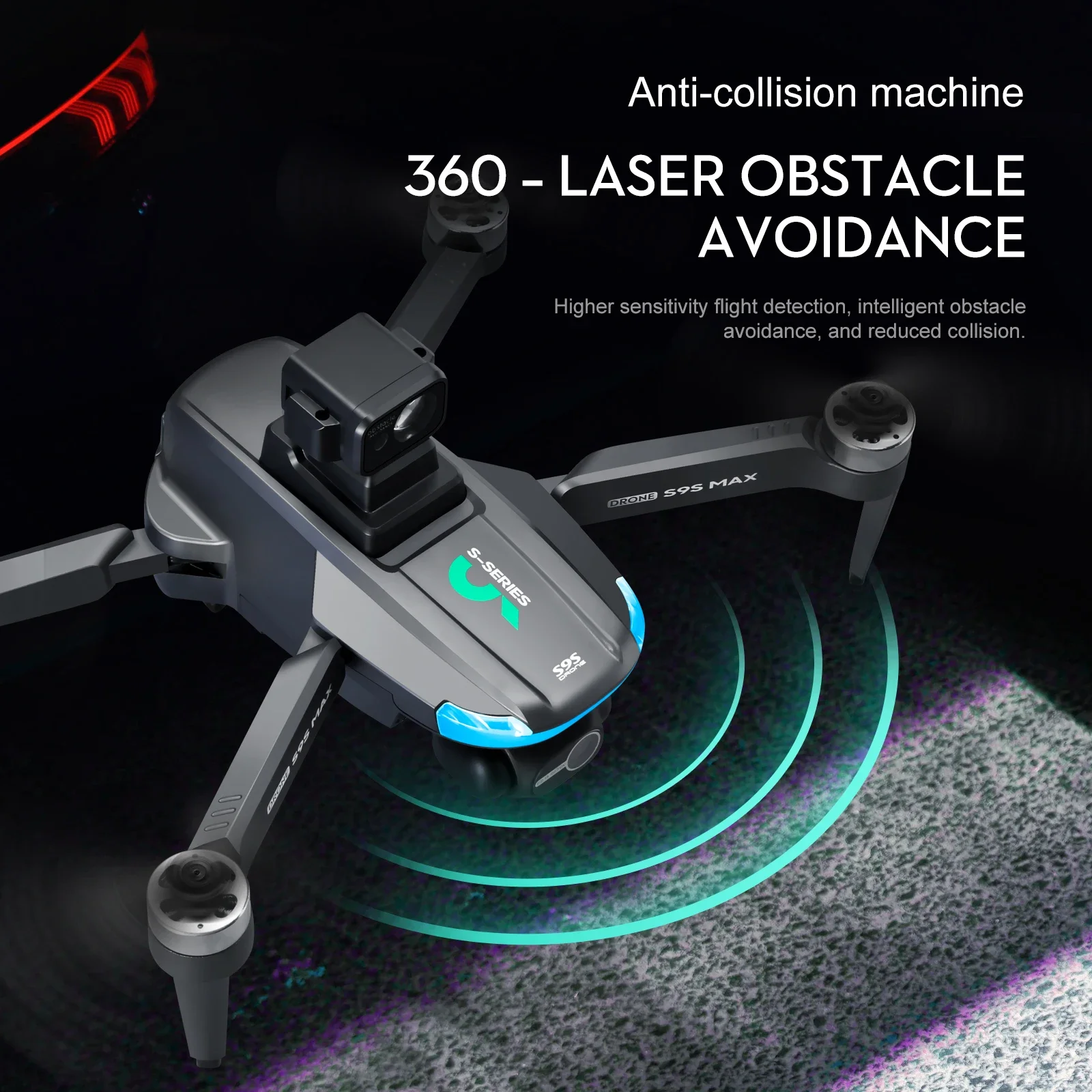 Nuevo S9S MAX MINI Drone 4K 2  - Drone Camera Night Vision reseña y precio