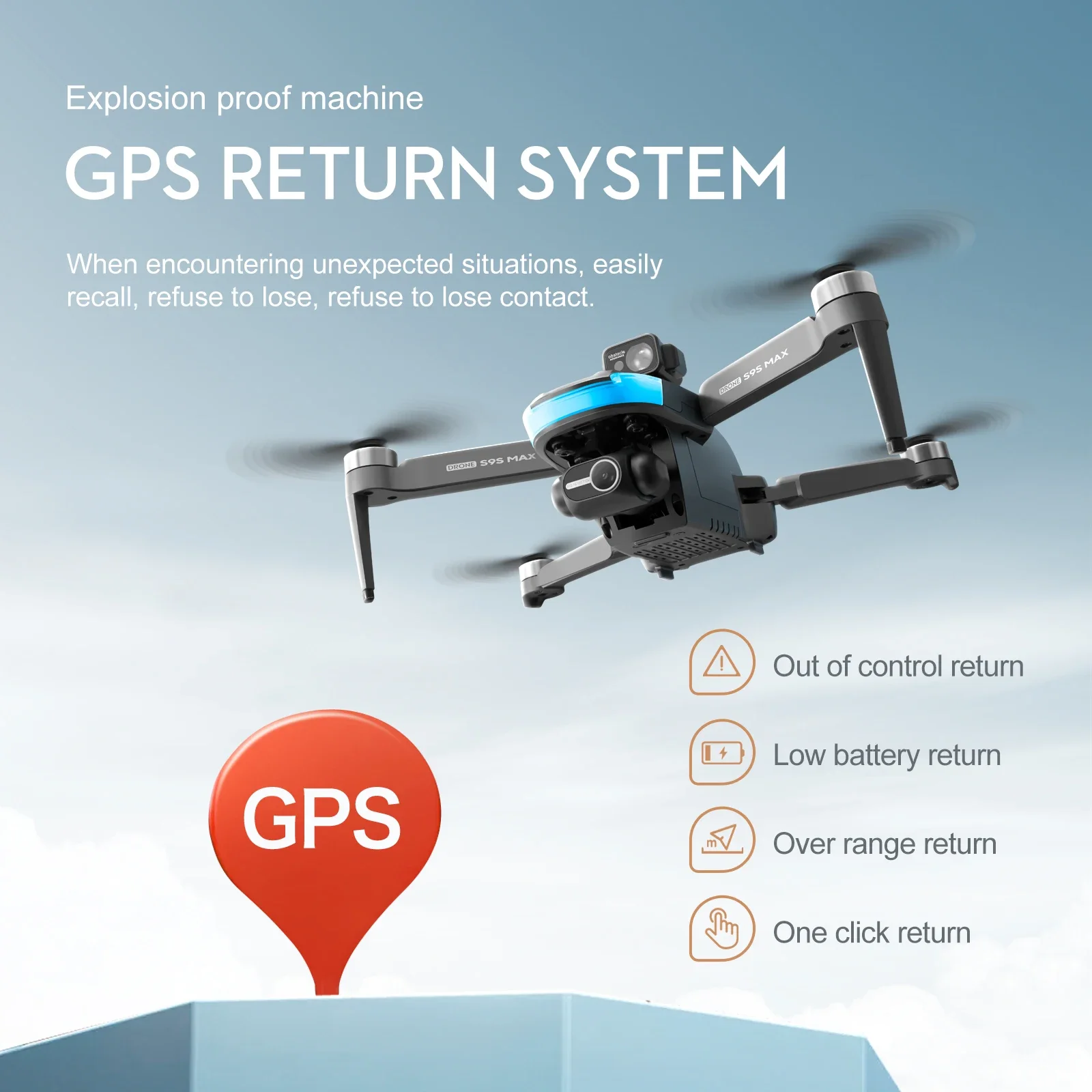 Nuevo S9S MAX MINI Drone 4K 2  - Drone Camera Night Vision reseña y precio