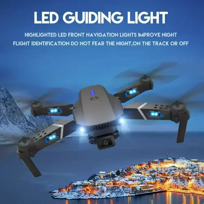 E88 Pro WIFI FPV Drone gran an - Drone Camera Night Vision reseña y precio