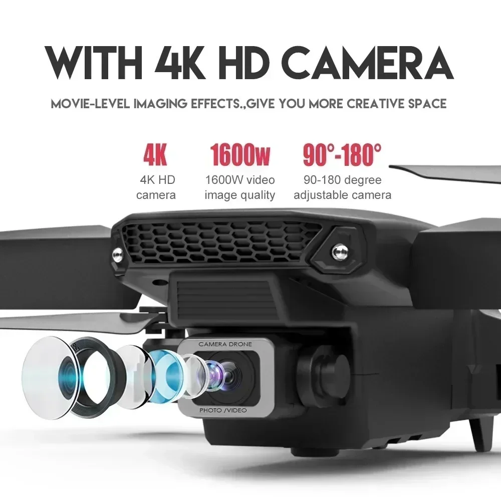 E88 Pro WIFI FPV Drone gran an - Drone Camera Night Vision reseña y precio