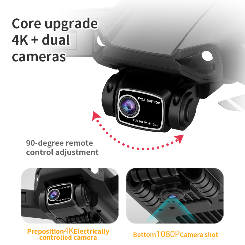 Dron L900 Plus 4K Profesional  - Drone Camera Lens reseña y precio