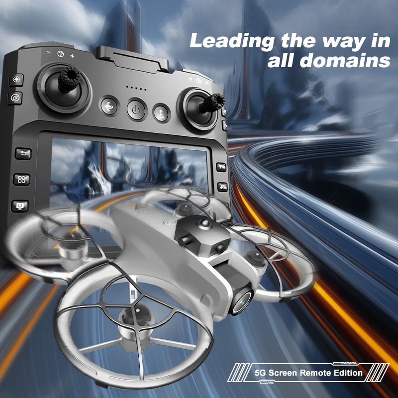 Dron con Pantalla Grande de 4. - Drone Camera 4K reseña y precio