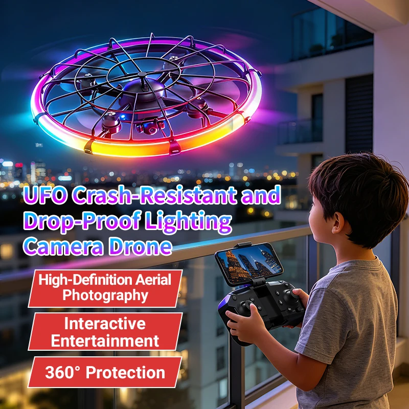 Dron RC JJRC H145 UFO con Lent - Drone Camera Lens reseña y precio